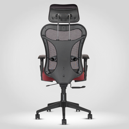 HUMAN METHOD TASK HIGH BACK REVOLVING CHAIR - MAROON