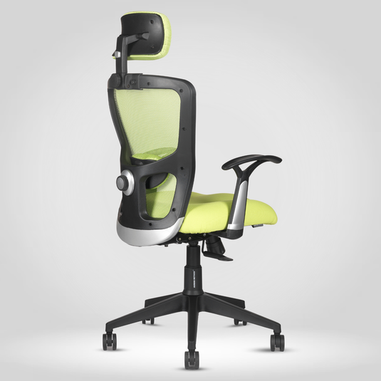 HUMAN METHOD VIBE ELITE ERGONOMIC HIGH BACK REVOLVING OFFICE CHAIR - FLUORESCENT GREEN