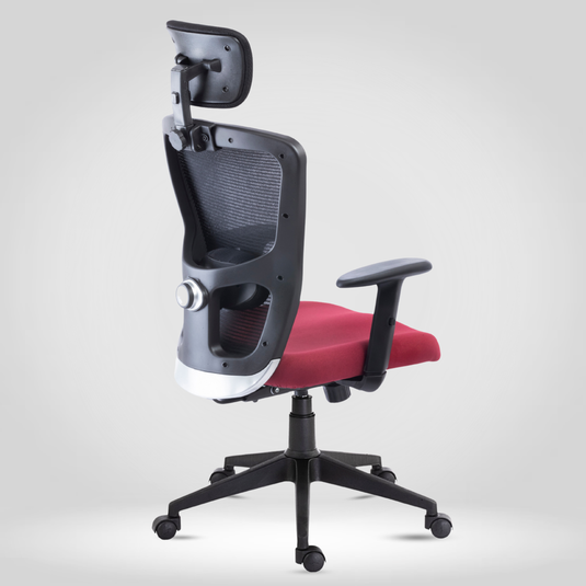 HUMAN METHOD VIBE PLUS ERGONOMIC HIGH BACK REVOLVING OFFICE CHAIR - MAROON