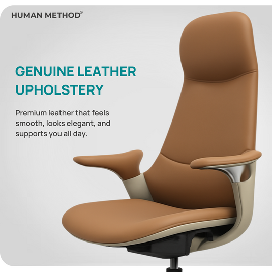 MOON LEATHER HIGH BACK - COPPER