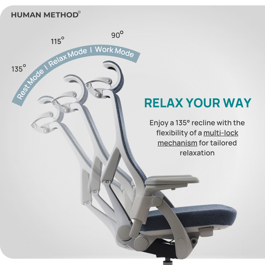 GRAVITY HIGH BACK - GRAPHITE BLUE