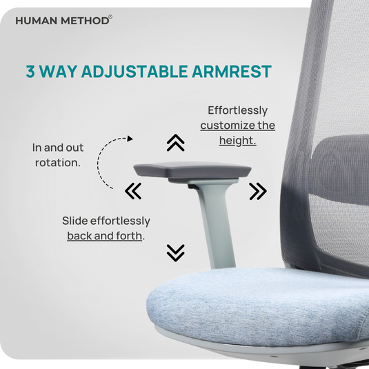 NOVA HIGH BACK - GREY - BLUE