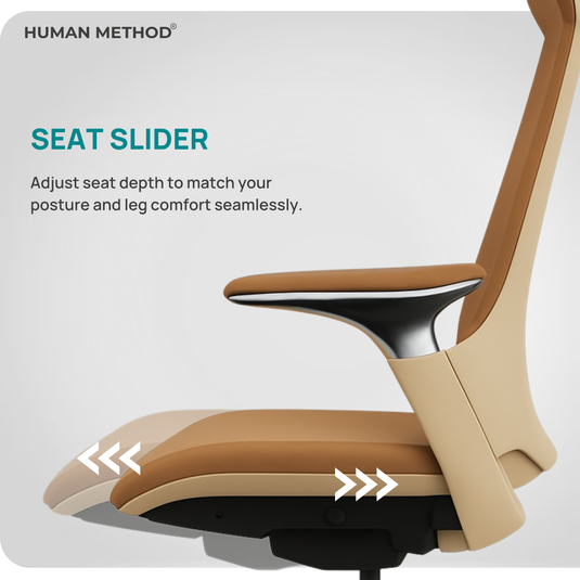 MOON LEATHER HIGH BACK - COPPER