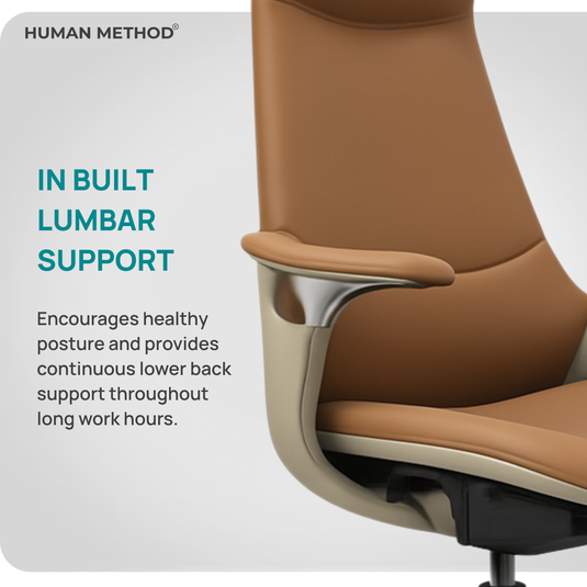 MOON LEATHER HIGH BACK - COPPER