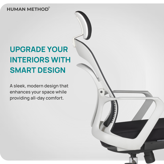 ALEX HIGH BACK - WHITE-BLACK