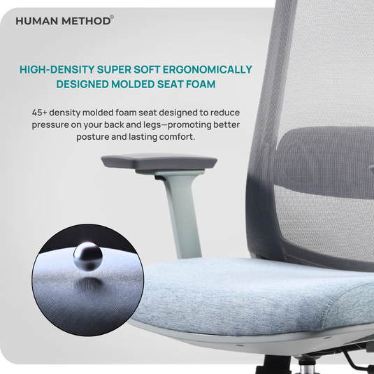 NOVA HIGH BACK - GREY - BLUE