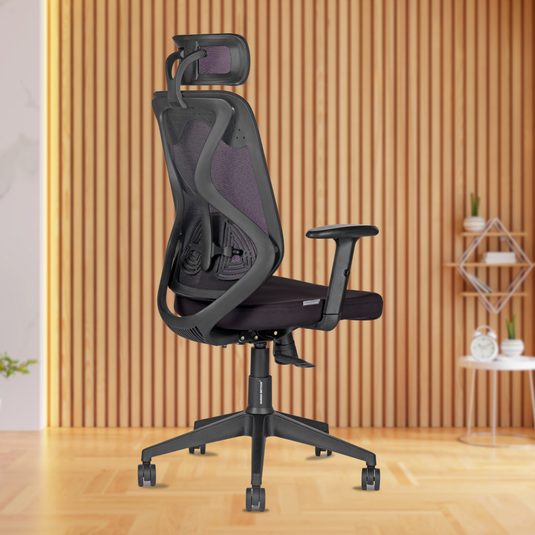 HUMAN METHOD DOLPHIN HIGH BACK REVOLVING OFFICE CHAIR