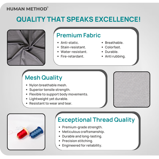 HUMAN METHOD ERGON PREMIUM HIGH BACK REVOLVING OFFICE CHAIR