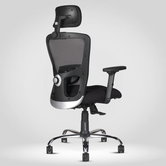 HUMAN METHOD VIBE PRO ERGONOMIC HIGH BACK REVOLVING OFFICE CHAIR - BLACK
