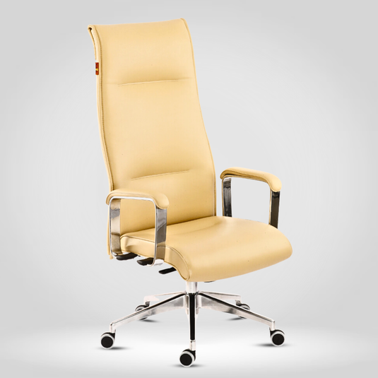 HUMAN METHOD ACCORD PREMIUM SUPER HIGH BACK REVOLVING OFFICE CHAIR - BEIGE