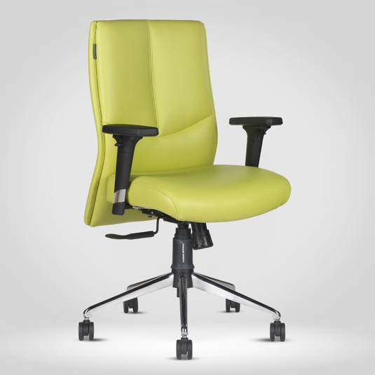 HUMAN METHOD SERENA PREMIUM HIGH BACK REVOLVING OFFICE CHAIR - PALE GREEN