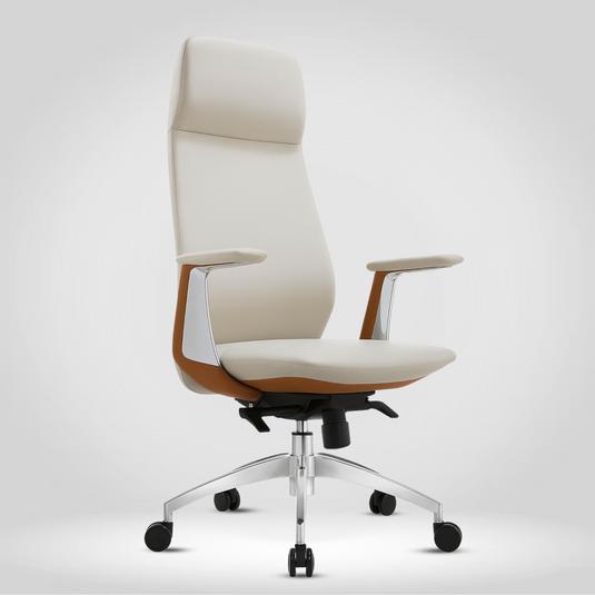 HUMAN METHOD FELIX HIGH BACK REVOLVING CHAIR -BEIGE