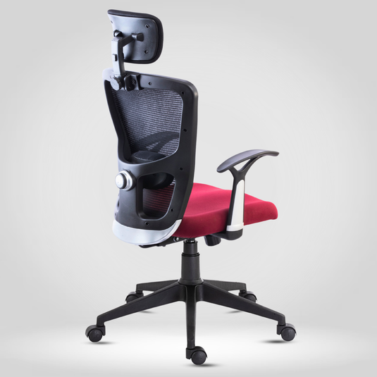 HUMAN METHOD VIBE ELITE ERGONOMIC HIGH BACK REVOLVING OFFICE CHAIR - MAROON