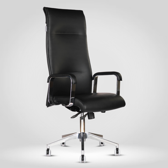 HUMAN METHOD ACCORD PREMIUM SUPER HIGH BACK REVOLVING OFFICE CHAIR - RICH BLACK