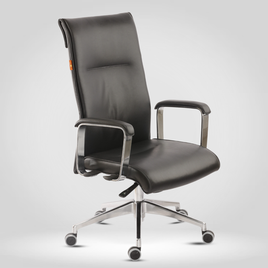 HUMAN METHOD ACCORD PREMIUM MID BACK REVOLVING OFFICE CHAIR - RICH BLACK
