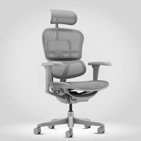 HUMAN METHOD AURA ULTRA HIGH BACK REVOLVING CHAIR - GREY