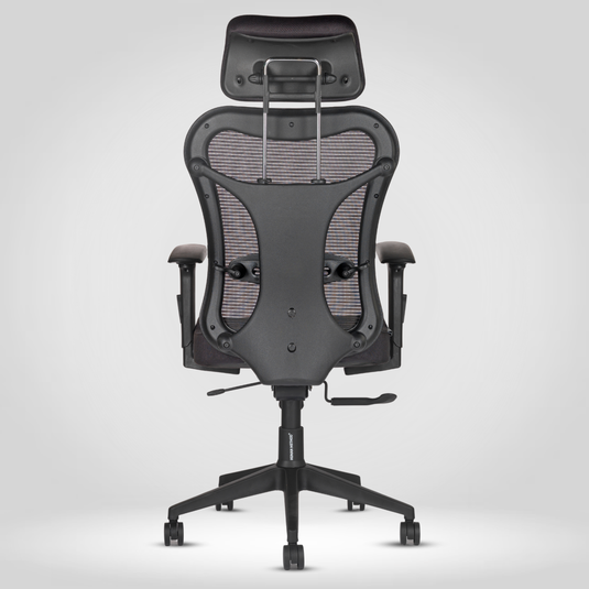 HUMAN METHOD TASK (PREMIUM) HIGH BACK REVOLVING CHAIR - BLACK