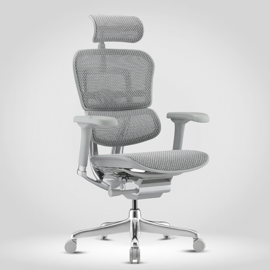 HUMAN METHOD AURA ELITE 2.0 HIGH BACK REVOLVING CHAIR - GREY
