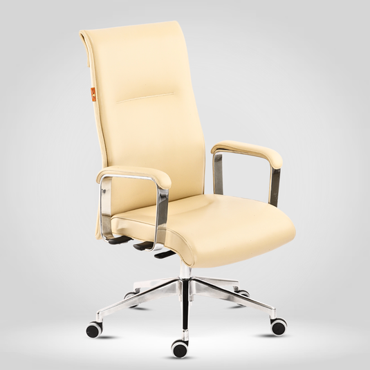HUMAN METHOD ACCORD PREMIUM MID BACK REVOLVING OFFICE CHAIR - BEIGE