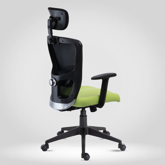 HUMAN METHOD VIBE PLUS ERGONOMIC HIGH BACK REVOLVING OFFICE CHAIR - GREEN