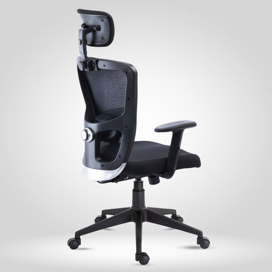 HUMAN METHOD VIBE PLUS ERGONOMIC HIGH BACK REVOLVING OFFICE CHAIR - BLACK