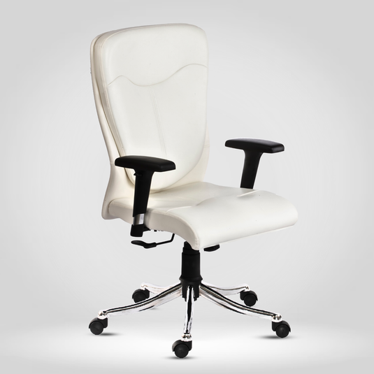 HUMAN METHOD PROGRESS PREMIUM HIGH BACK REVOLVING CHAIR - WHITE