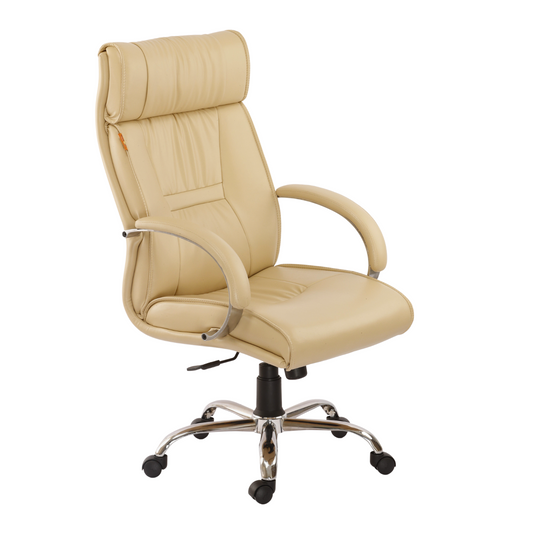 HUMAN METHOD MAGNUM (ELEGANCE) HIGH BACK REVOLVING OFFICE CHAIR - BEIGE