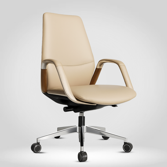 HUMAN METHOD CRUISE MID BACK GL REVOLVING CHAIR - BEIGE