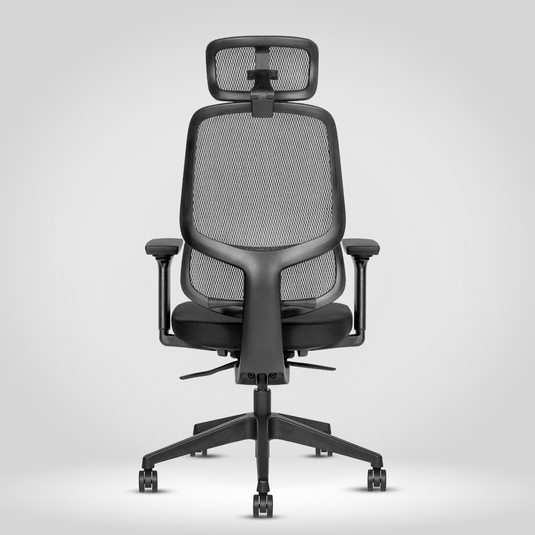 HUMAN METHOD ELLA FLY HIGH BACK REVOLVING CHAIR - JET BLACK