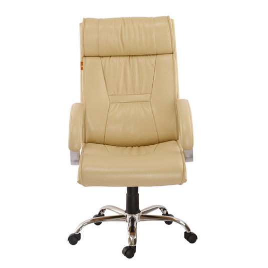 HUMAN METHOD MAGNUM (ELEGANCE) HIGH BACK REVOLVING OFFICE CHAIR - BEIGE