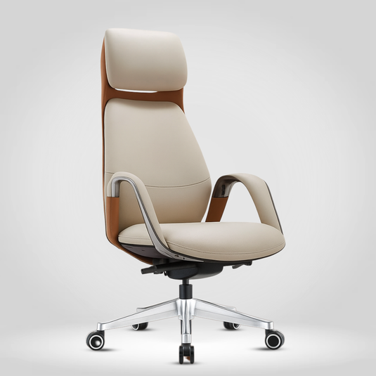 HUMAN METHOD CRUISE HIGH BACK REVOLVING CHAIR - BEIGE