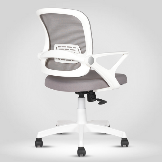 HUMAN METHOD BLOSSOM ERGONOMIC MID BACK REVOLVING OFFICE CHAIR - GREY