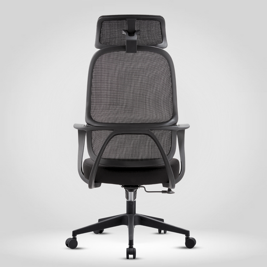 HUMAN METHOD ZENETH HIGH BACK REVOLVING CHAIR - JET BLACK