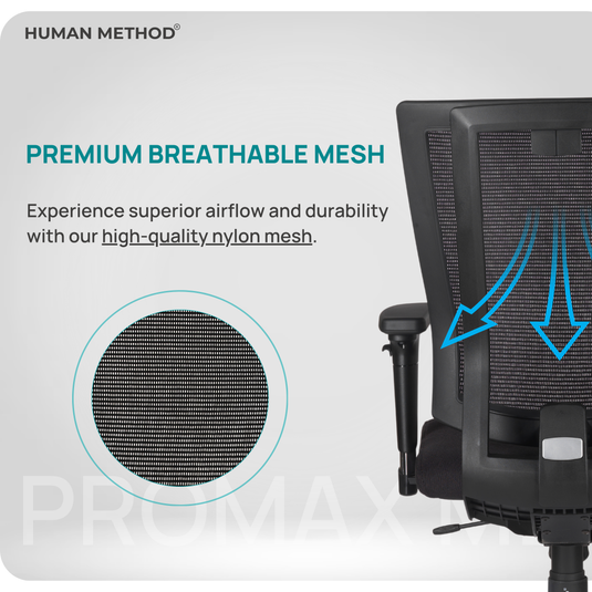 HUMAN METHOD PROMAX (SUPREME) ERGONOMIC MID BACK REVOLVING CHAIR