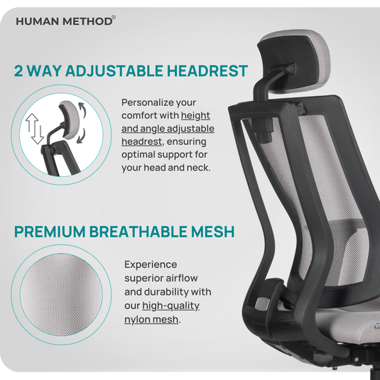 HUMAN METHOD ULTIMA (PREMIUM) HIGH BACK REVOLVING CHAIR
