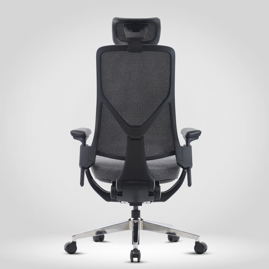 HUMAN METHOD GRAVITY HIGH BACK REVOLVING CHAIR -BLACK