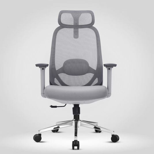 HUMAN METHOD ZYRA HIGH BACK REVOLVING CHAIR - GREY