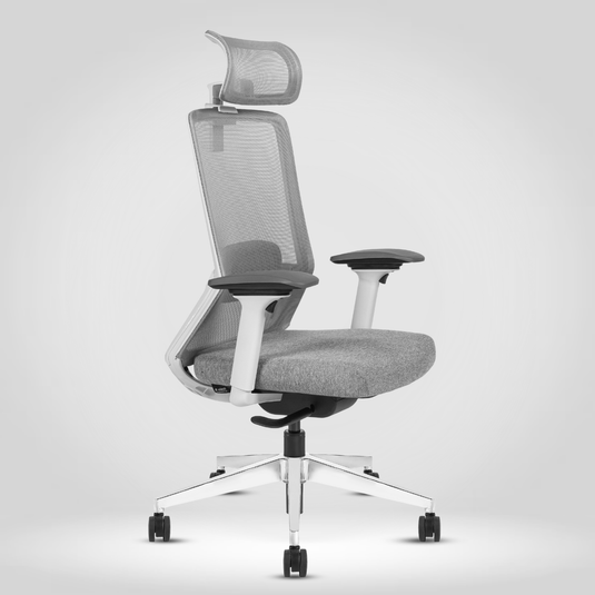 HUMAN METHOD AVIS MAX HIGH BACK REVOLVING CHAIR - GREY