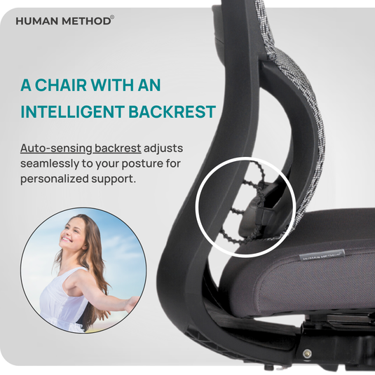 HUMAN METHOD ERGON PREMIUM HIGH BACK REVOLVING OFFICE CHAIR