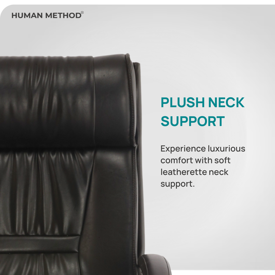 HUMAN METHOD OPERA HIGH BACK REVOLVING CHAIR (PREMIUM) - BLACK