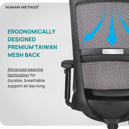 HUMAN METHOD ERGON (ELEGNACE) MID BACK REVOLVING OFFICE CHAIR