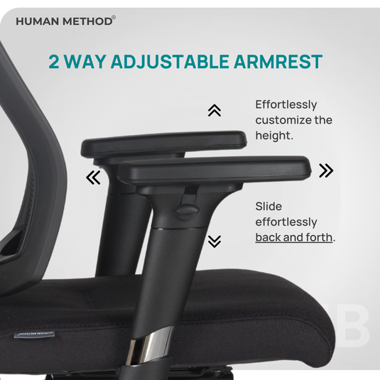 HUMAN METHOD PROMAX (SUPREME) ERGONOMIC MID BACK REVOLVING CHAIR
