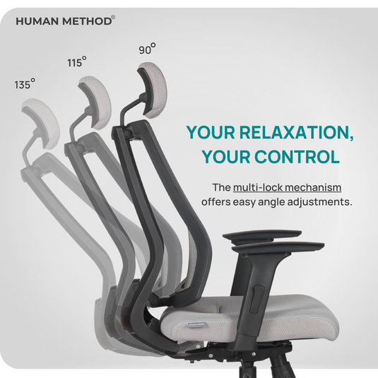 HUMAN METHOD ULTIMA (PREMIUM) HIGH BACK REVOLVING CHAIR