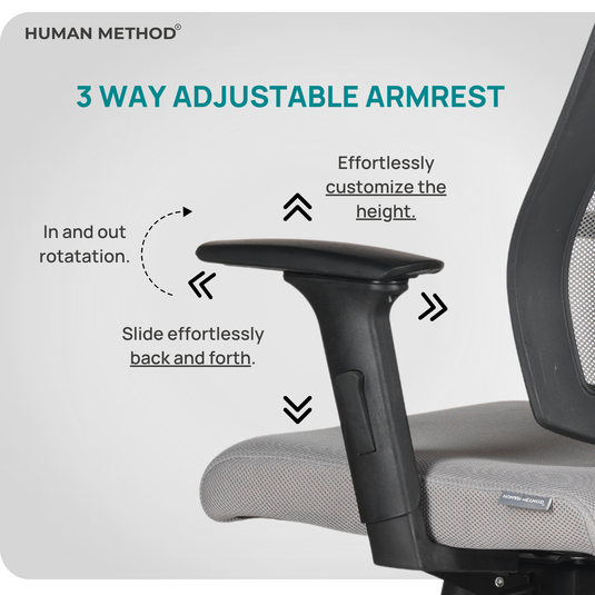 HUMAN METHOD ULTIMA (PREMIUM) HIGH BACK REVOLVING CHAIR