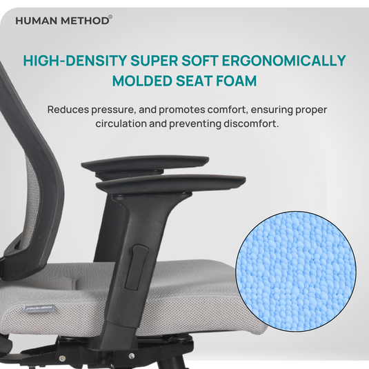 HUMAN METHOD ULTIMA (PREMIUM) MID BACK REVOLVING CHAIR