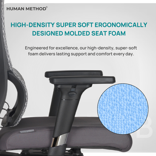 HUMAN METHOD ERGON PREMIUM MID BACK REVOLVING OFFICE CHAIR