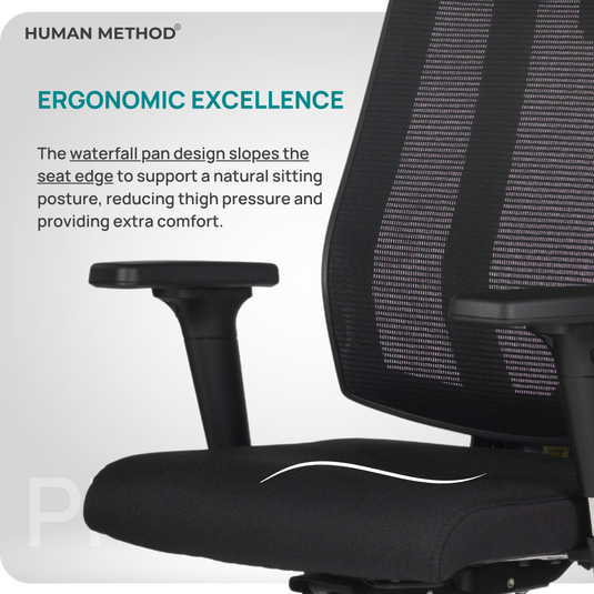 HUMAN METHOD PROMAX (SUPREME) ERGONOMIC MID BACK REVOLVING CHAIR