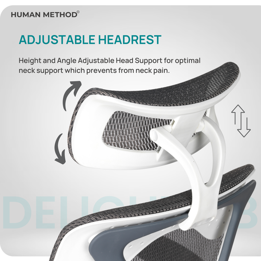 HUMAN METHOD DELIGHT PREMIUM ERGONOMIC HIGH BACK REVOLVING OFFICE CHAIR