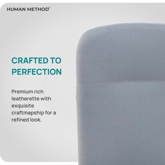 HUMAN METHOD SUPREMO ERGONOMIC SUPER HIGH BACK REVOLVING CHAIR - GREY