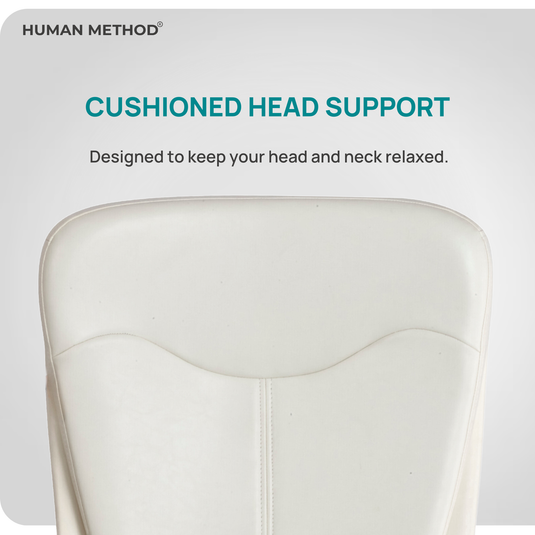 HUMAN METHOD PROGRESS PREMIUM HIGH BACK REVOLVING CHAIR - WHITE